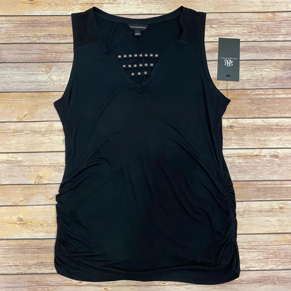 Rock & Republic Studded Tank